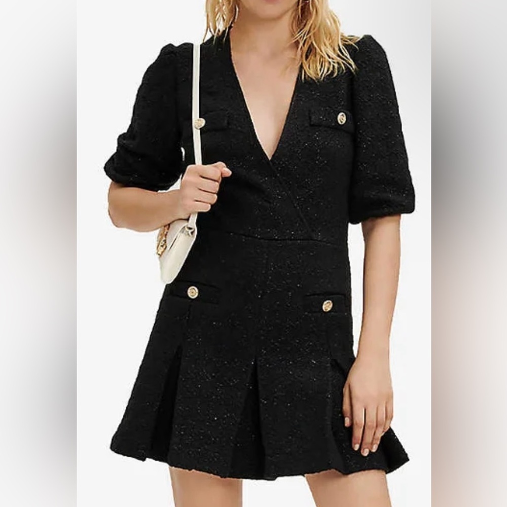 Maje Riolette Tweed Dress